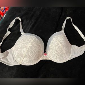Lightly padded push-up bra